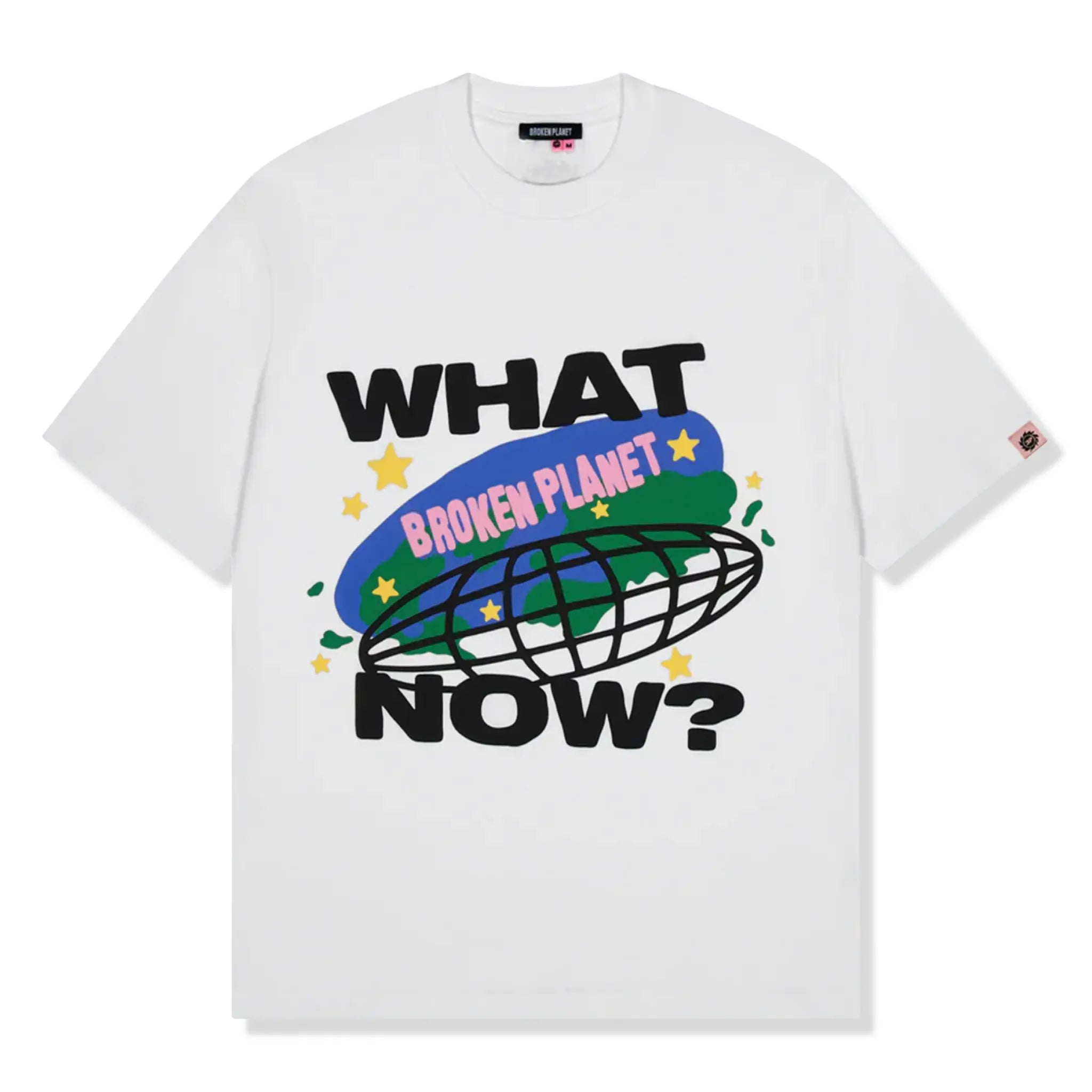 Broken Planet What Now White T Shirt