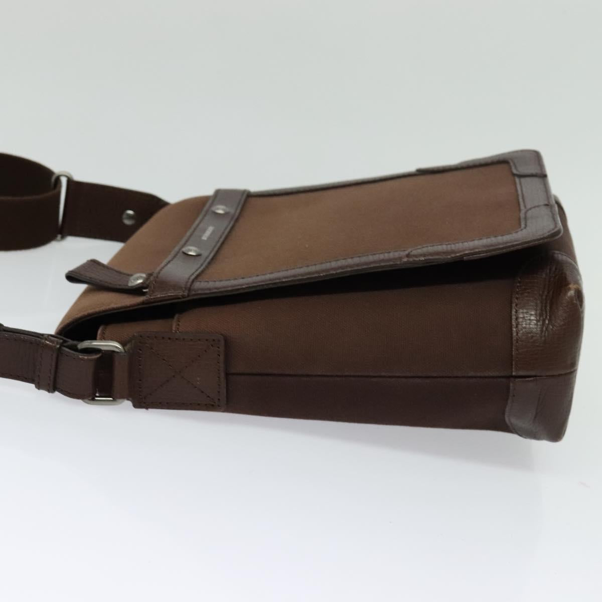 Burberry Canvas Shoulder Bag (Pre-Owned)