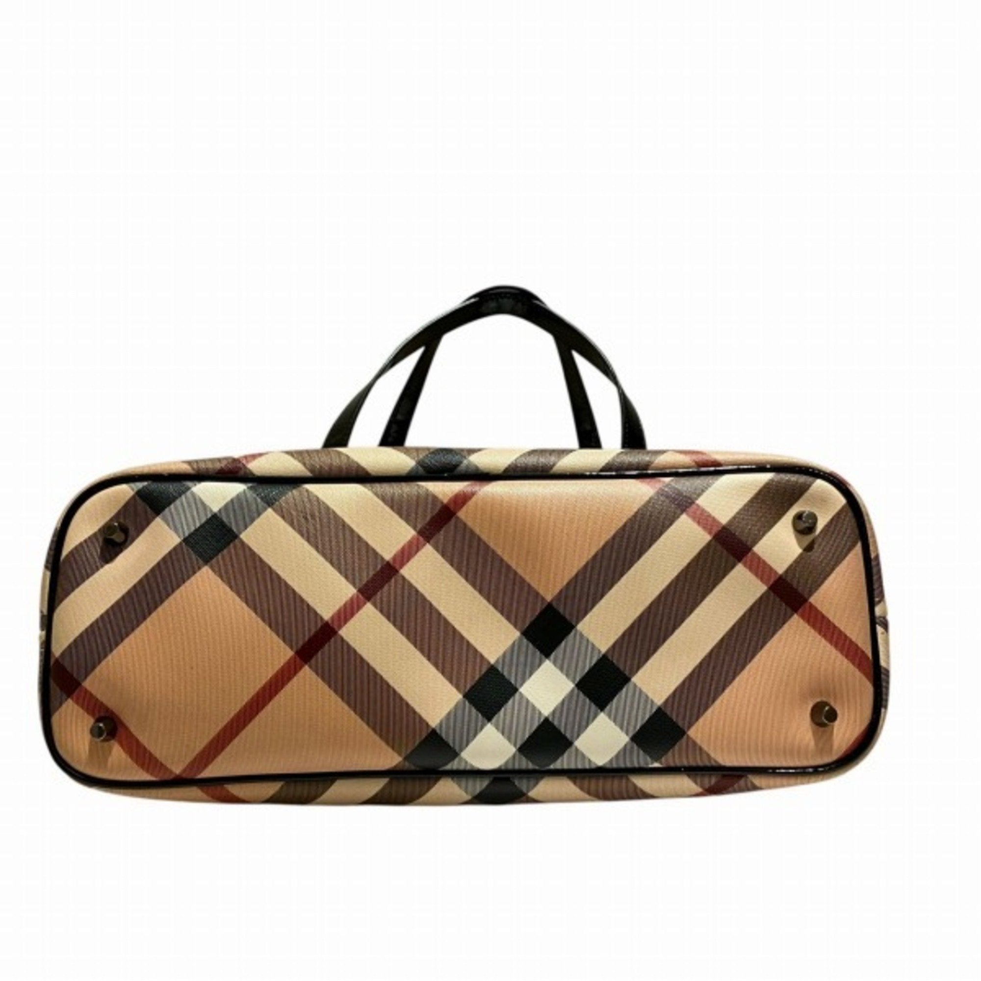 Burberry Pvc Shoulder Bag Tote Bag (Pre-Owned)