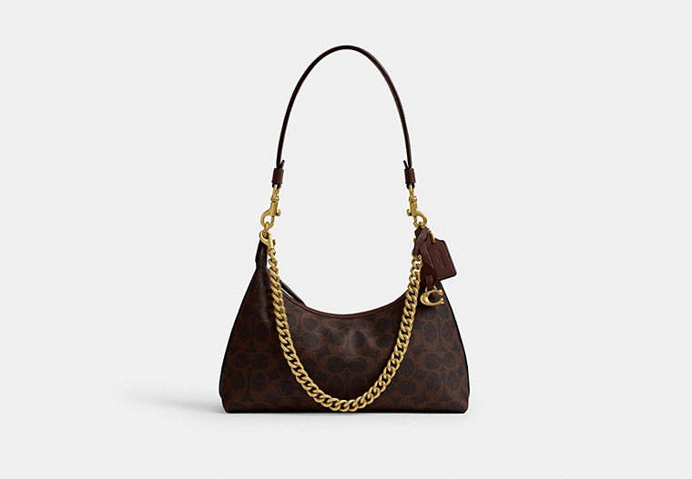 Juliet Shoulder Bag 25 In Signature Canvas - B4/Maple Maple