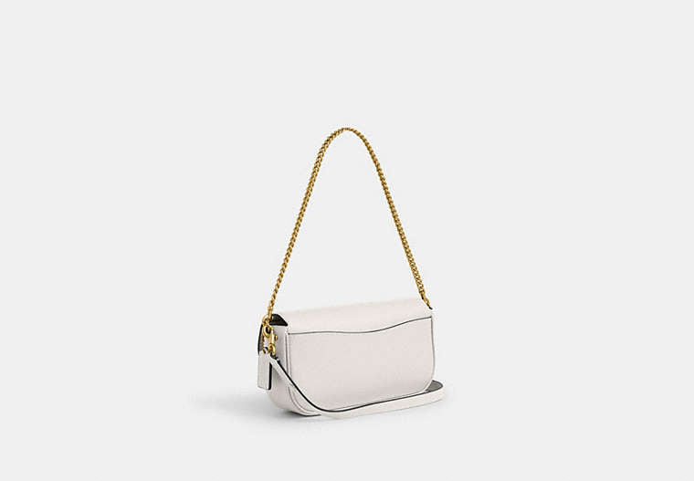 Brook Flap Chain Bag - Brass/Chalk