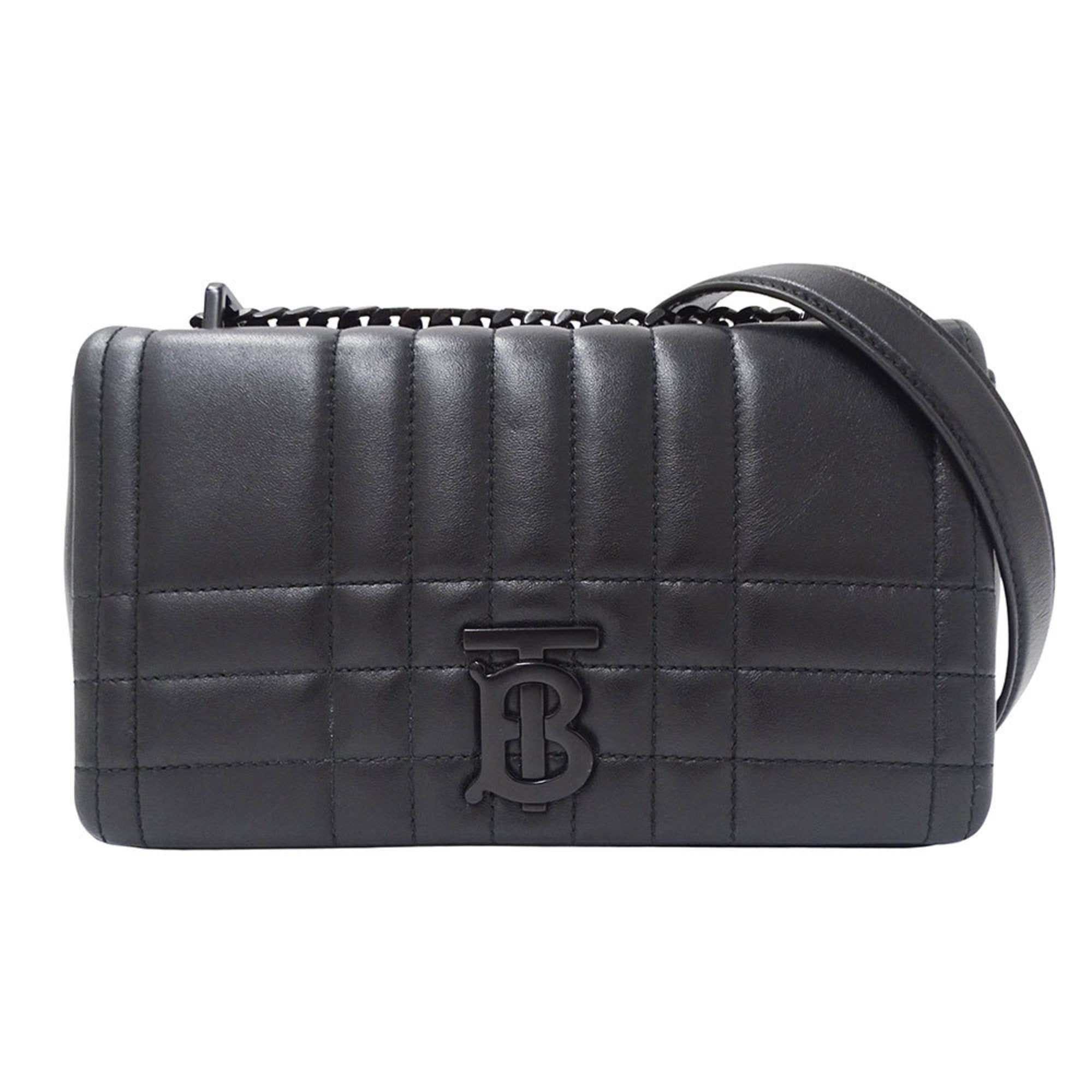 Burberry Leather Shoulder Bag (Pre-Owned)