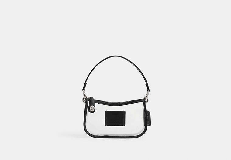 Stadium Swinger Bag - Silver/Black