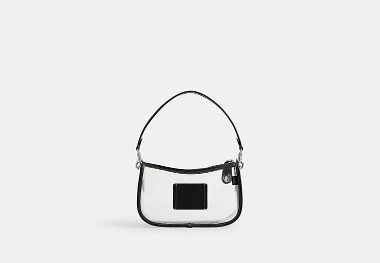 Stadium Swinger Bag - Silver/Black