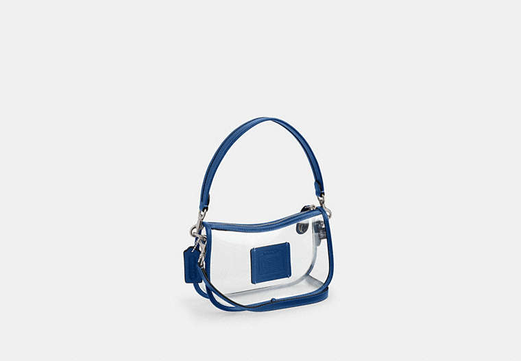 Stadium Swinger Bag - Silver/True Blue