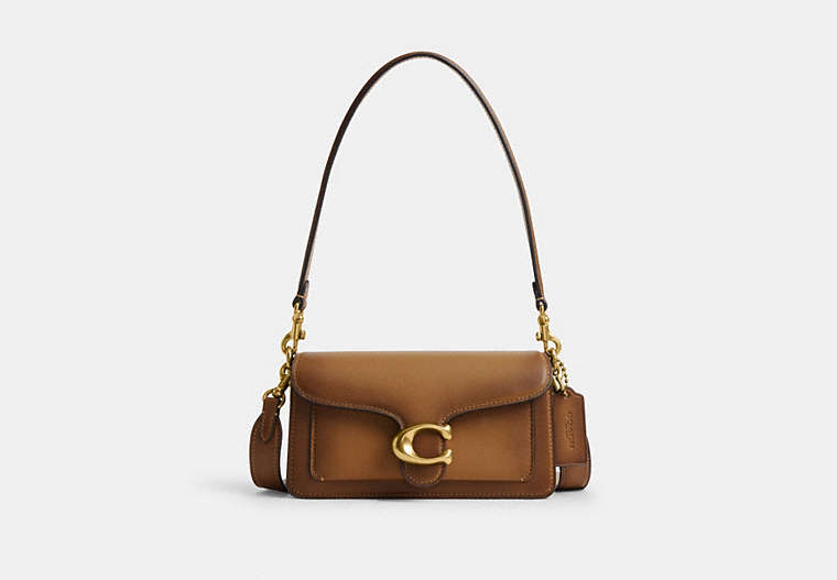 Tabby Shoulder Bag 20 - Brass/Honey Brown
