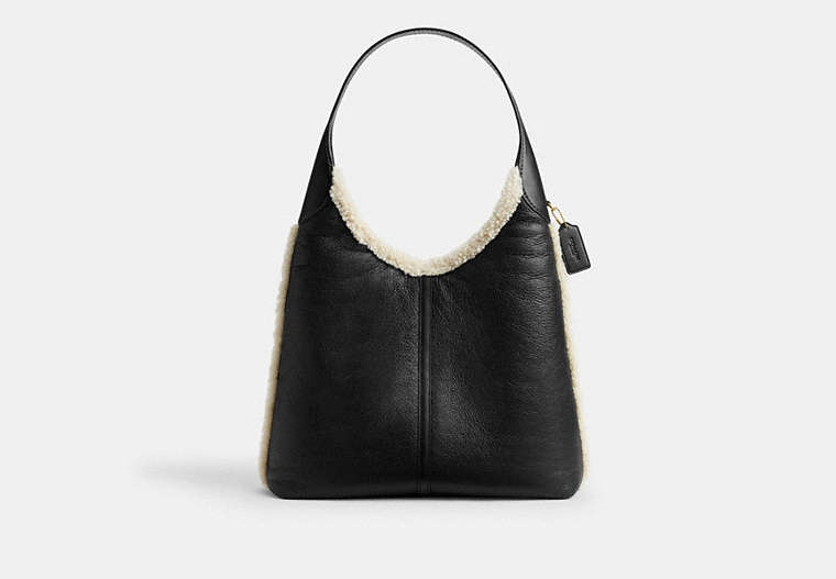 Brooklyn Shoulder Bag 39 - Brass/Black Natural