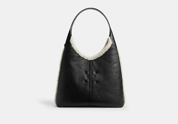 Brooklyn Shoulder Bag 39 - Brass/Black Natural