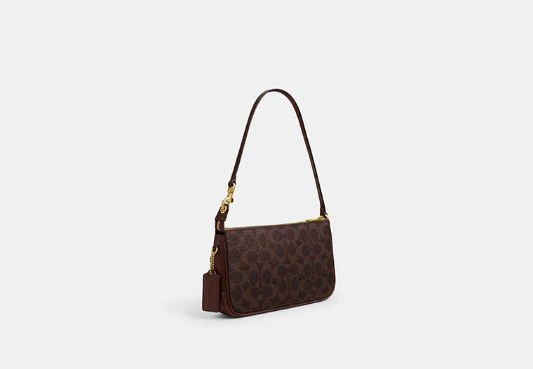 Plaza Bag In Signature Canvas - Brass/Maple