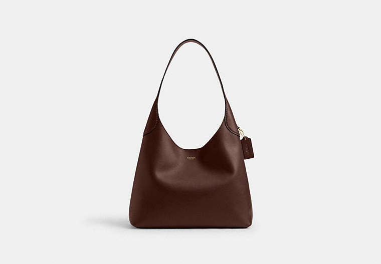 Brooklyn Shoulder Bag 34 - Brass/Maple