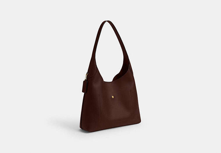 Brooklyn Shoulder Bag 34 - Brass/Maple