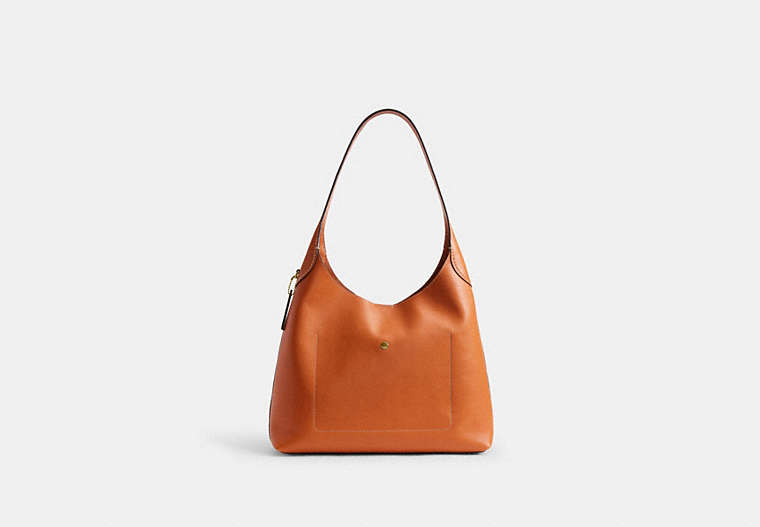 Brooklyn Shoulder Bag 34 - Brass/Toffee