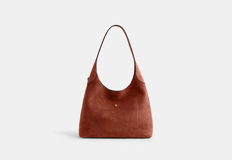 Brooklyn Shoulder Bag 34 - Brass/Clay