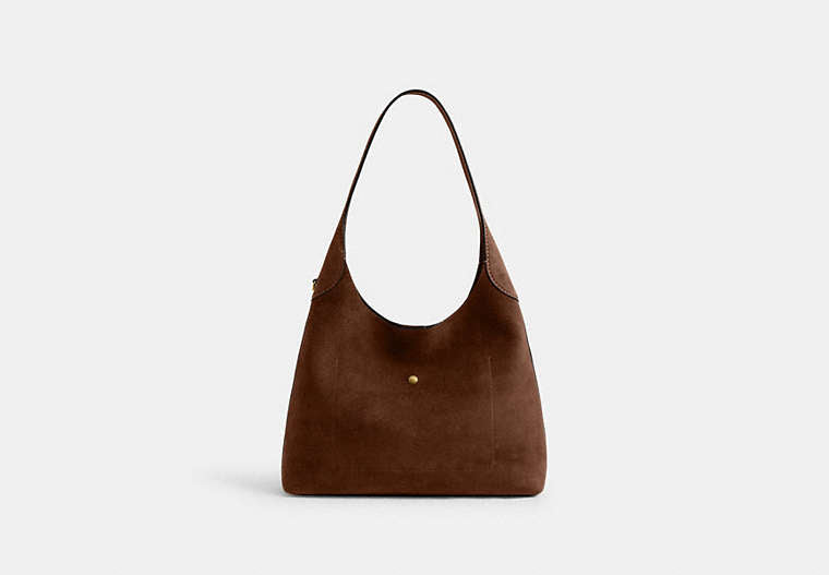Brooklyn Shoulder Bag 34 - Brass/Warm Brown
