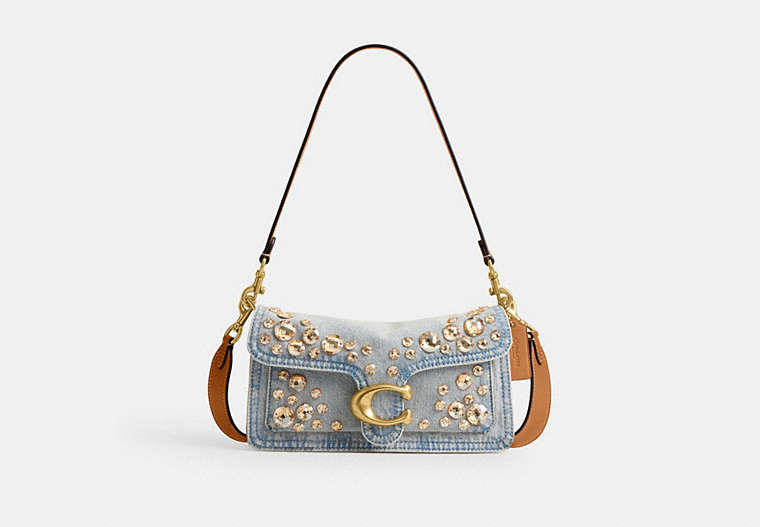 Tabby Shoulder Bag 26 - Brass/Silver