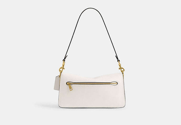 Tabby Shoulder Bag 26 - Brass/Chalk