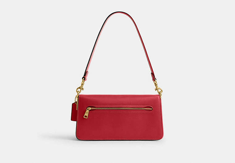 Tabby Shoulder Bag 26 - Brass/Poppy