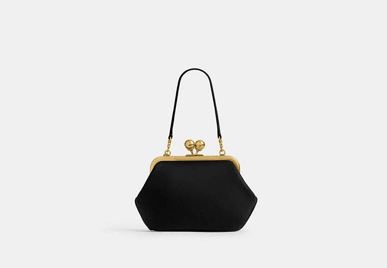 Kisslock Frame Bag 16 - Brass/Black