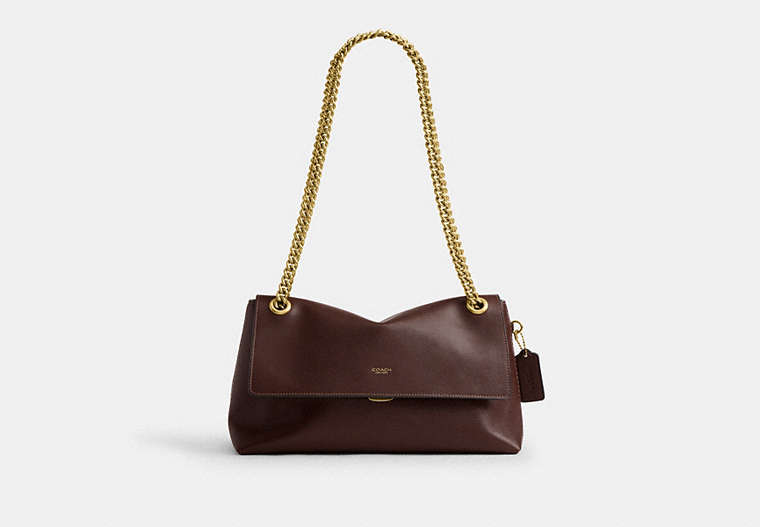 Chelsea Shoulder Bag 30 - Brass/Maple