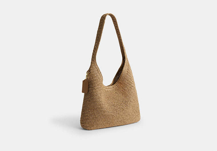 Brooklyn Shoulder Bag 28 - Brass/Natural