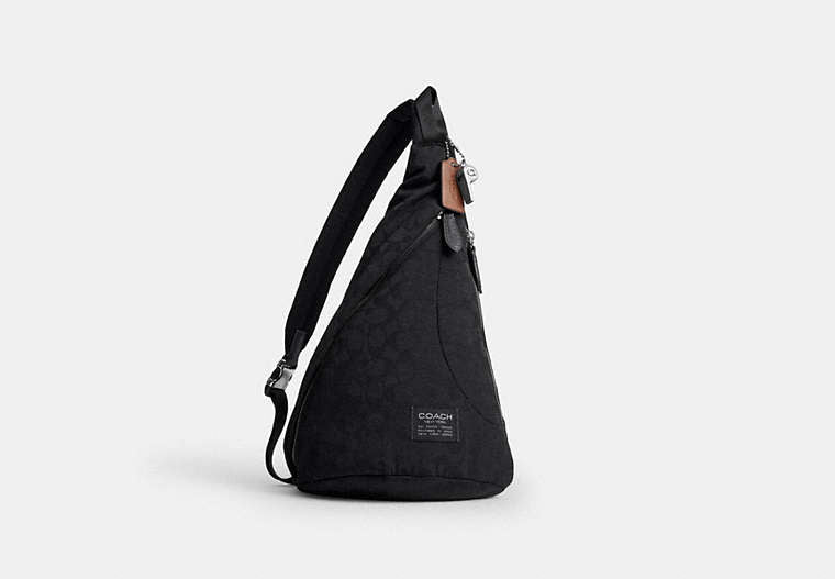 Coach Lachlan Sling In Signature Nylon
