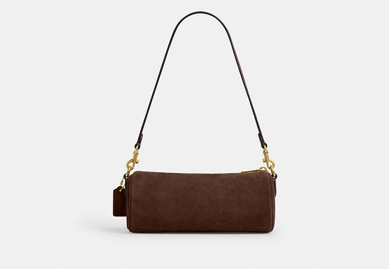 Barrel Bag - Brass/Dark Chocolate