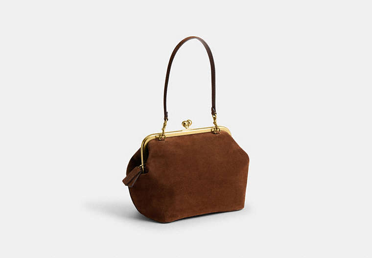 Kisslock Frame Bag 27 - Brass/Warm Brown