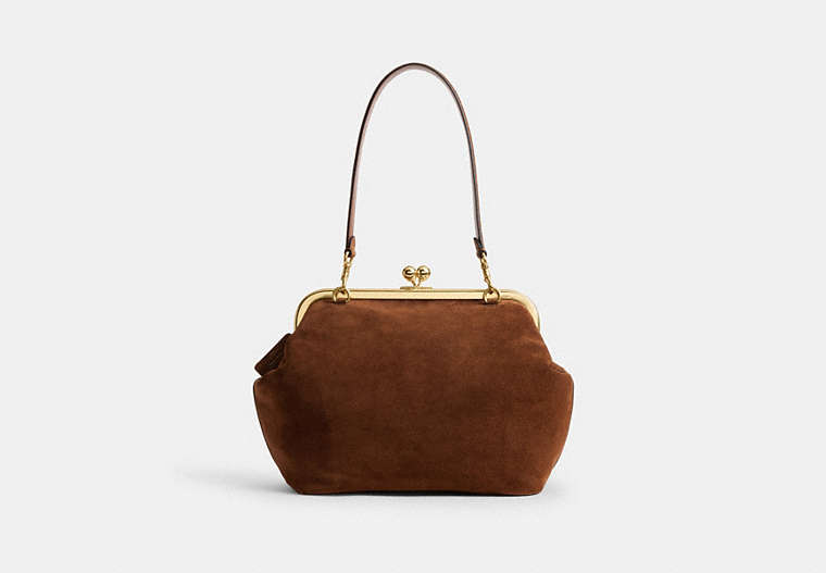 Kisslock Frame Bag 27 - Brass/Warm Brown