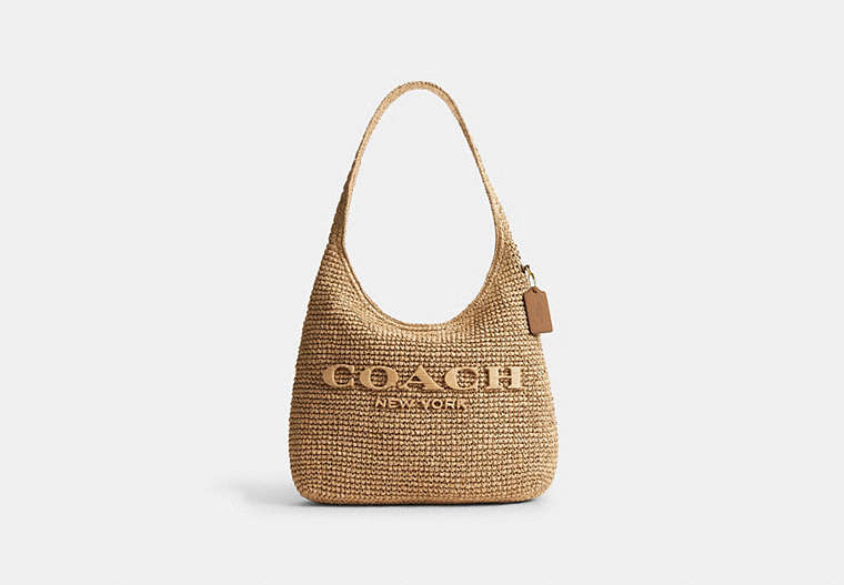 Brooklyn Shoulder Bag 34 - Brass/Natural