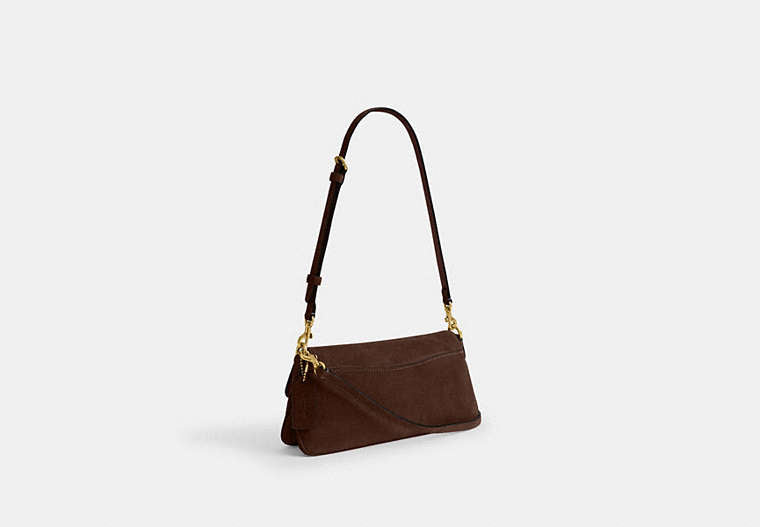 Jet Shoulder Bag - Brass/Dark Chocolate