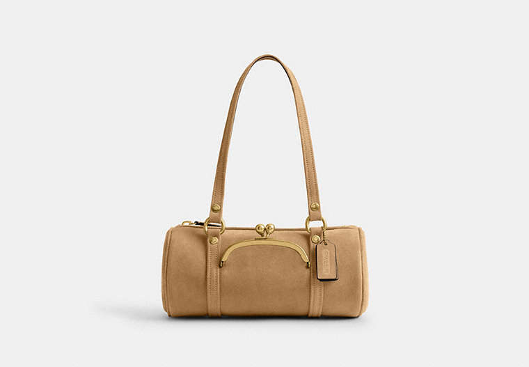 Kisslock Barrel Bag 28 - Brass/Soul