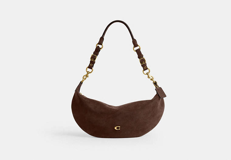 Paige Sling Bag - Brass/Dark Chocolate