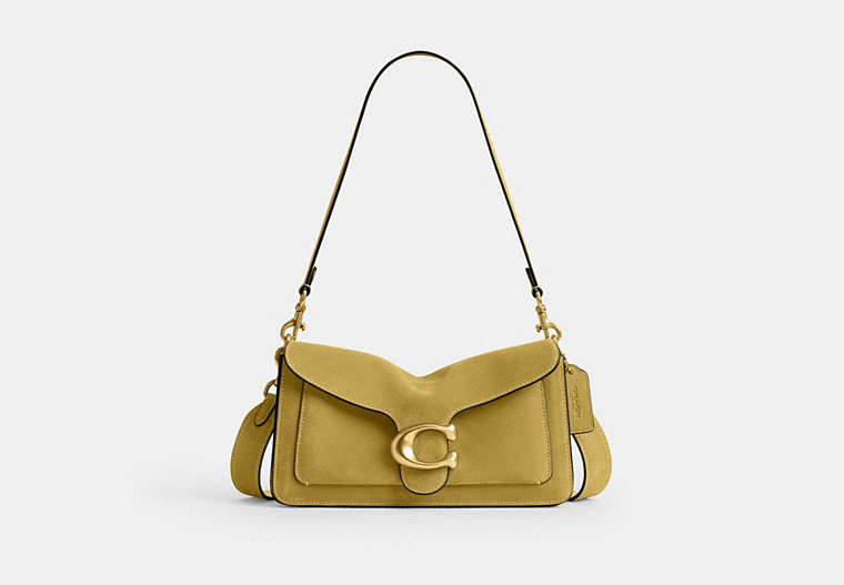 Tabby Shoulder Bag 26 - Brass/Light Citron