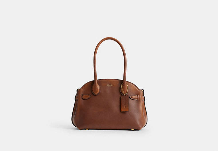 Empire Carryall Bag 21 In Loved Leather - Brass/Brown