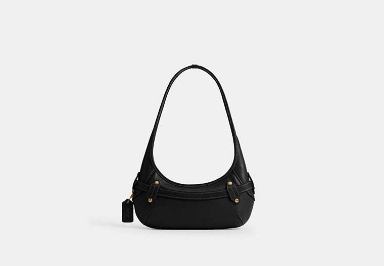 Belted Ergo Shoulder Bag 26 - Brass/Black