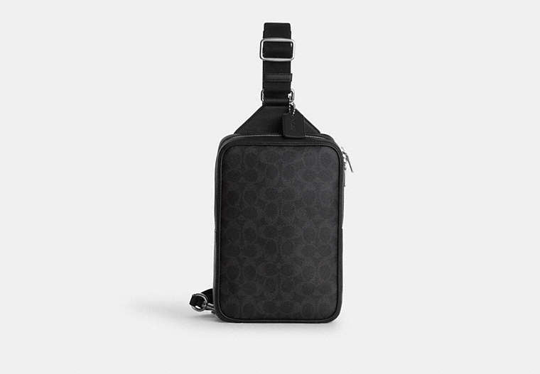 Coach Ray Pack 17 In Signature Canvas