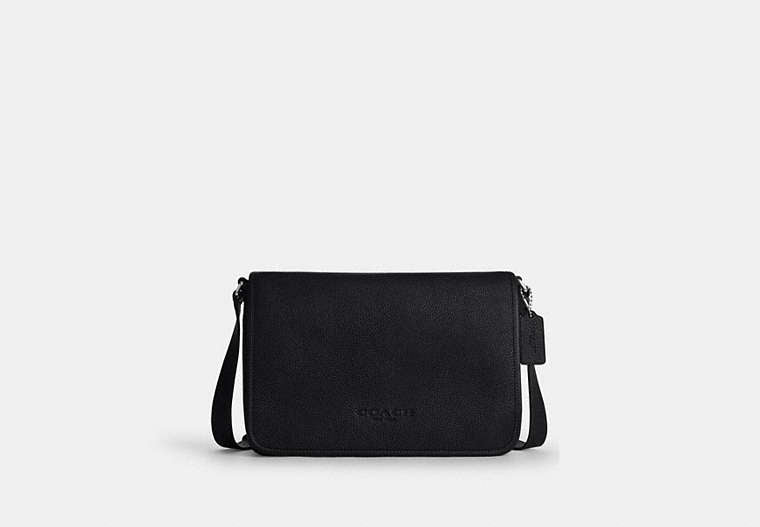 Colby Messenger Bag 32 - Silver/Black