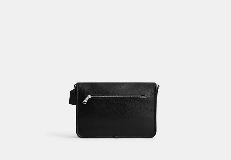 Colby Messenger Bag 32 - Silver/Black