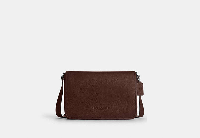 Colby Messenger Bag 32 - Silver/Maple