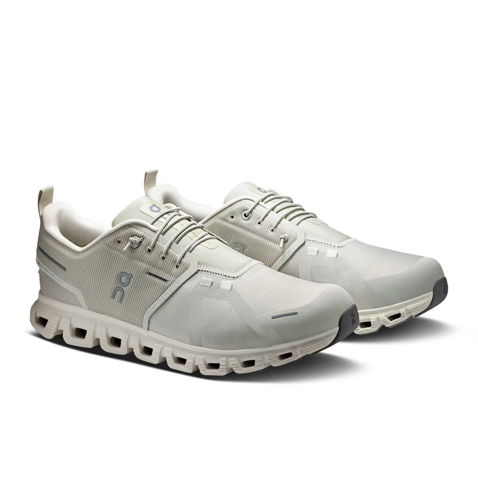 On Running Cloud 6 Waterproof Pelican Ghost