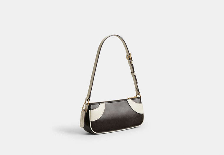 Bowling Small Shoulder Bag - Black & White