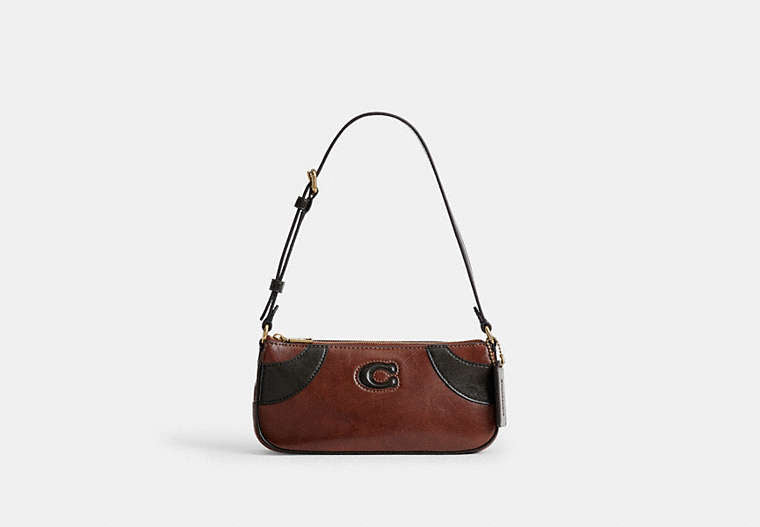Bowling Small Shoulder Bag - Redwood/Black
