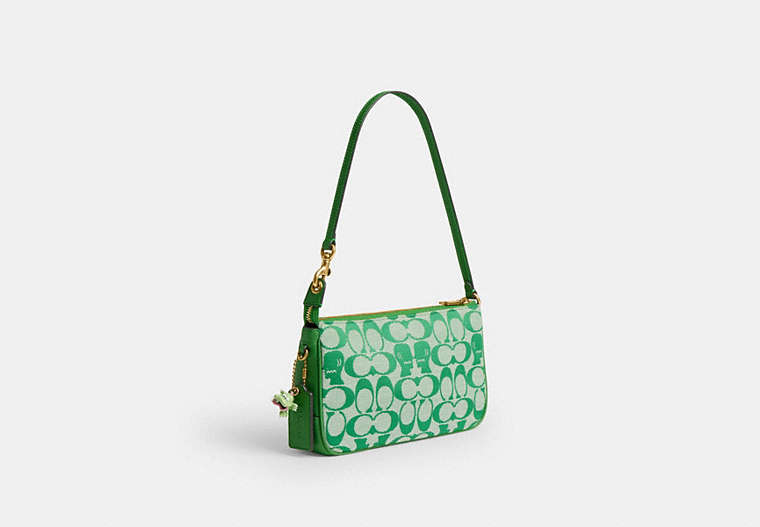 Coach | Brain Dead Plaza Bag In Signature Jacquard - Brass/Kelly Green