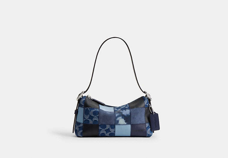 Alter/Ego Small Slouchy Shoulder Bag - Denim Sig Multi