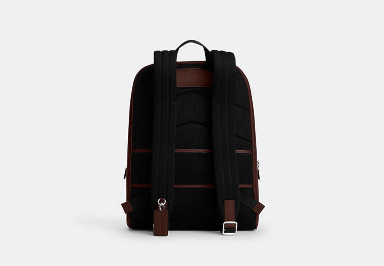 Aiden Backpack - Silver/Maple