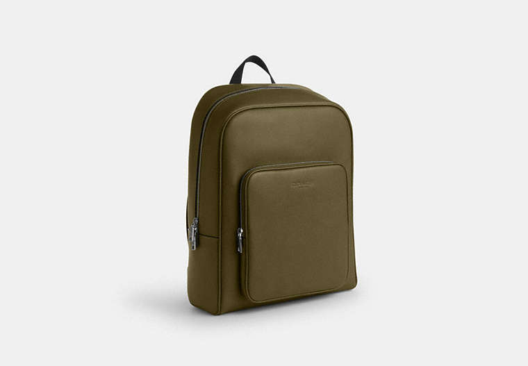 Aiden Backpack - Silver/Olive