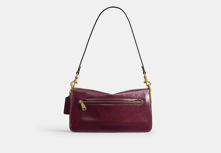 Tabby Shoulder Bag 26 - Brass/Dark Cherry