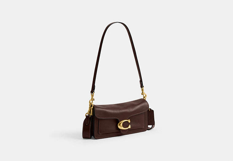 Soft Tabby Shoulder Bag 20 - Brass/Maple