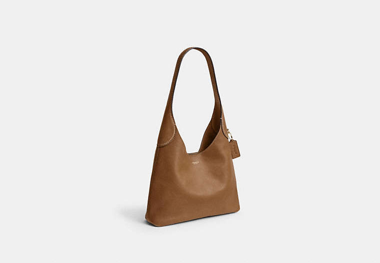 Brooklyn Shoulder Bag 28 - Brass/Honey Brown