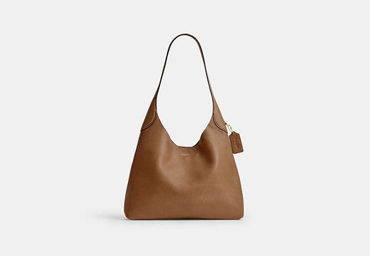 Brooklyn Shoulder Bag 34 - Brass/Honey Brown